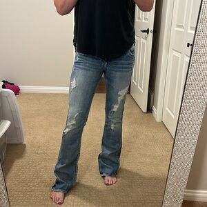 Silver boot cut Francis 28 w/ 33 L